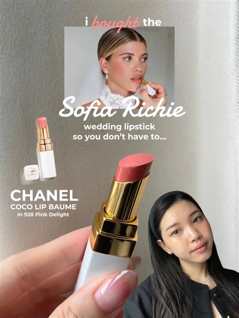 sophia richie chanel lip|sofia richie pink lip balm.